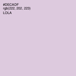 #DECADF - Lola Color Image