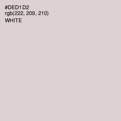 #DED1D2 - Swiss Coffee Color Image