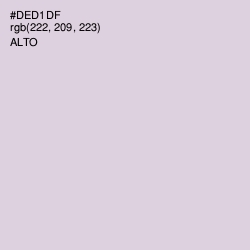 #DED1DF - Alto Color Image