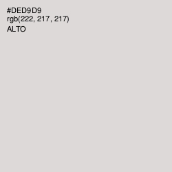 #DED9D9 - Alto Color Image