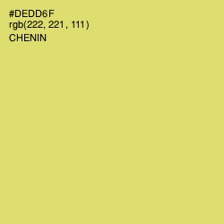 #DEDD6F - Chenin Color Image