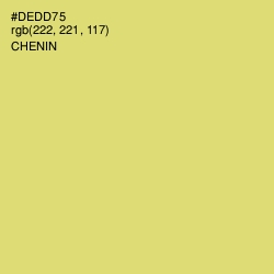 #DEDD75 - Chenin Color Image