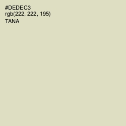#DEDEC3 - Tana Color Image