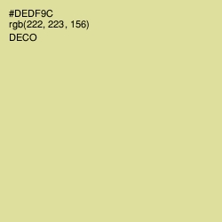 #DEDF9C - Deco Color Image