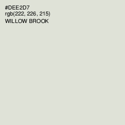 #DEE2D7 - Willow Brook Color Image