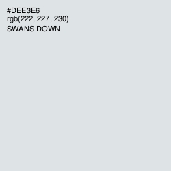 #DEE3E6 - Swans Down Color Image