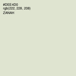 #DEE4D0 - Zanah Color Image