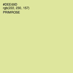 #DEE69D - Primrose Color Image