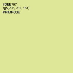 #DEE797 - Primrose Color Image