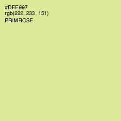 #DEE997 - Primrose Color Image