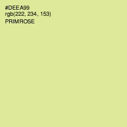 #DEEA99 - Primrose Color Image