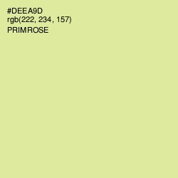 #DEEA9D - Primrose Color Image