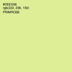 #DEEE96 - Primrose Color Image