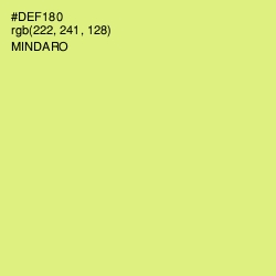 #DEF180 - Mindaro Color Image