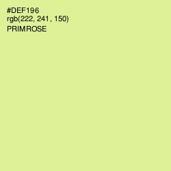 #DEF196 - Primrose Color Image