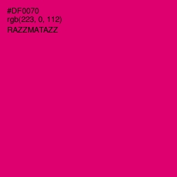 #DF0070 - Razzmatazz Color Image