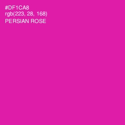 #DF1CA8 - Persian Rose Color Image