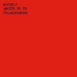#DF2017 - Thunderbird Color Image