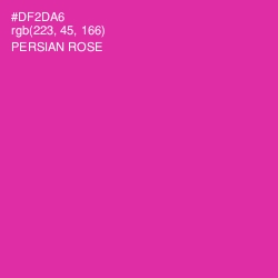 #DF2DA6 - Persian Rose Color Image