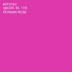 #DF37AC - Persian Rose Color Image