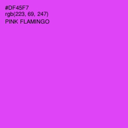 #DF45F7 - Pink Flamingo Color Image