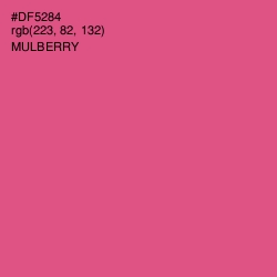 #DF5284 - Mulberry Color Image