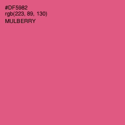#DF5982 - Mulberry Color Image
