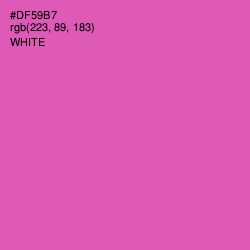 #DF59B7 - Brilliant Rose Color Image