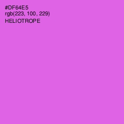 #DF64E5 - Heliotrope Color Image