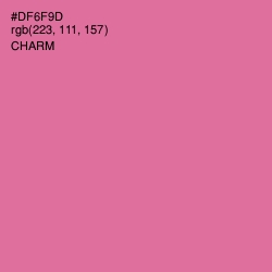 #DF6F9D - Charm Color Image