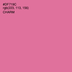 #DF719C - Charm Color Image