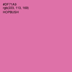 #DF71A9 - Hopbush Color Image