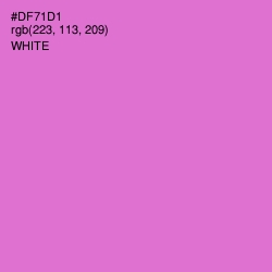 #DF71D1 - Orchid Color Image