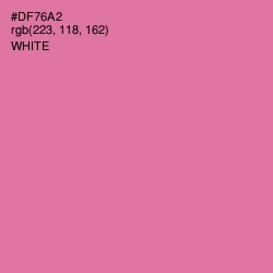 #DF76A2 - Hopbush Color Image