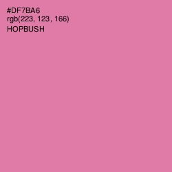 #DF7BA6 - Hopbush Color Image