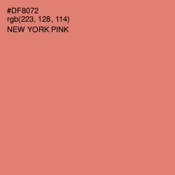 #DF8072 - New York Pink Color Image