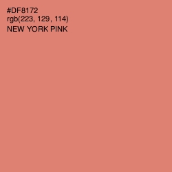 #DF8172 - New York Pink Color Image