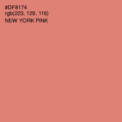 #DF8174 - New York Pink Color Image