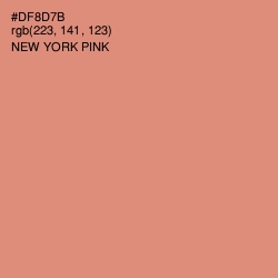 #DF8D7B - New York Pink Color Image