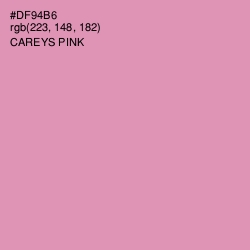 #DF94B6 - Careys Pink Color Image