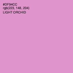 #DF94CC - Light Orchid Color Image