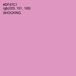 #DF97C1 - Shocking Color Image