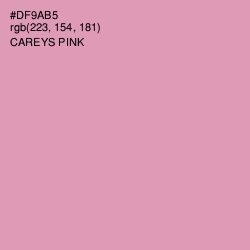#DF9AB5 - Careys Pink Color Image