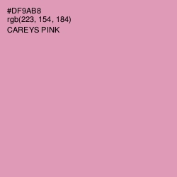 #DF9AB8 - Careys Pink Color Image