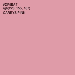 #DF9BA7 - Careys Pink Color Image