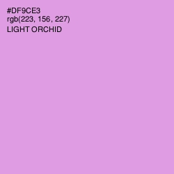 #DF9CE3 - Light Orchid Color Image