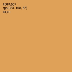 #DFA057 - Roti Color Image