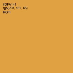 #DFA141 - Roti Color Image