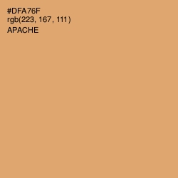 #DFA76F - Apache Color Image