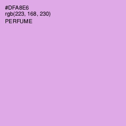 #DFA8E6 - Perfume Color Image